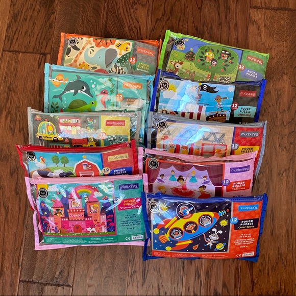 Mudpuppy Other - SOLD. 10 Mudpuppy Pouch Puzzles.